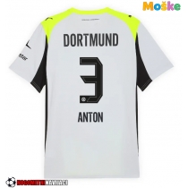 Moške Nogometnih dresov Borussia Dortmund Waldemar Anton #3 Gostujoči 2025-26 Kratki rokavi